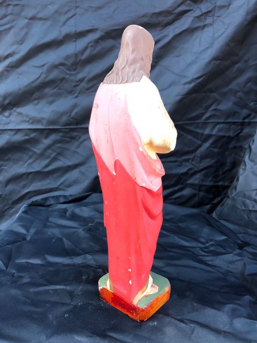 Stara figurka gipsowa Jezus