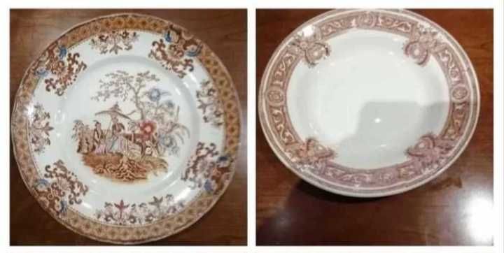 Dishes from the Sacavém Factory