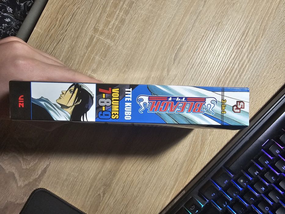 Манга бліч Bleach том 7-8-9 три в одній книжці на англійській (опис)