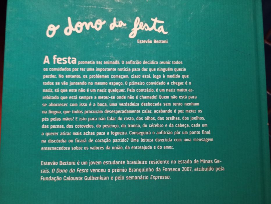 O Dono da Festa - Estevão Bertoni e Bernardo Carvalho