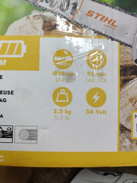 Stihl pilarka akumulatorowa msa60c