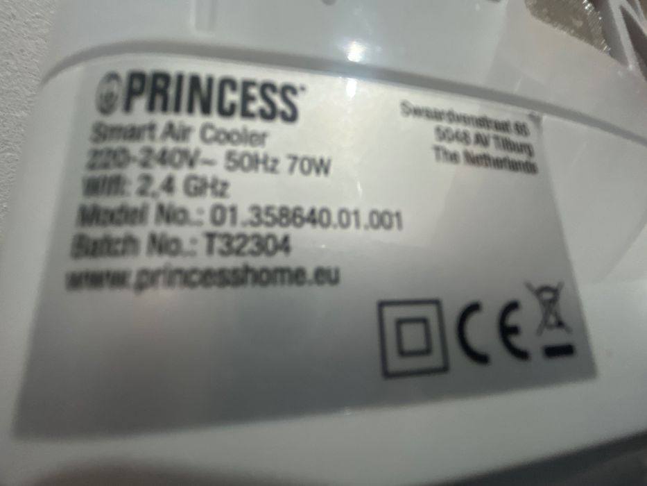 Climatizador PRINCESS Smart 358640 (Outlet Grade A - 3,5 L - 70 W)