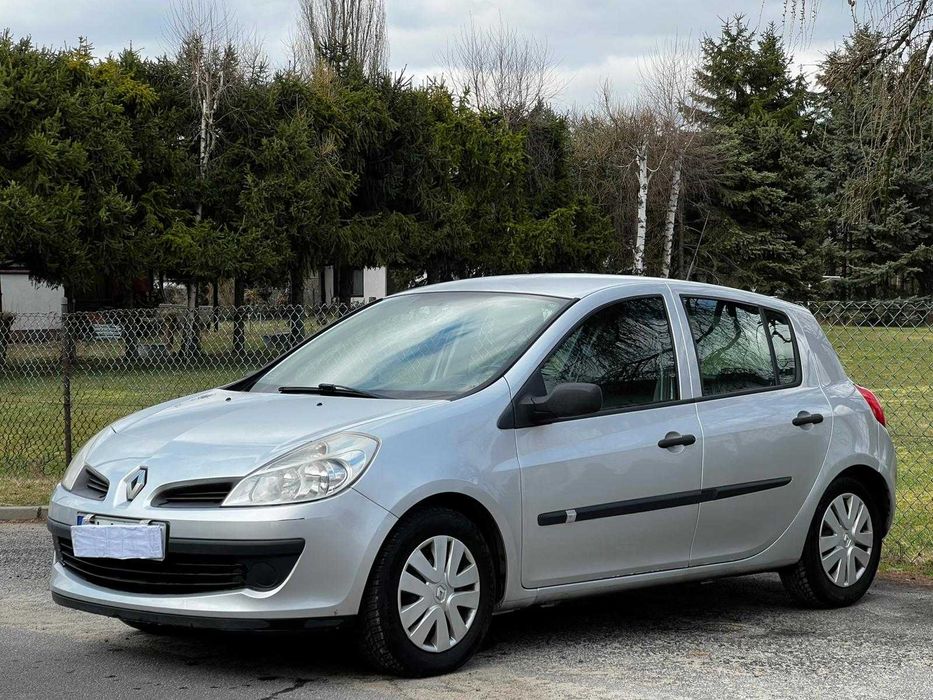 Renault Clio •2007• 1.4 Benzyna +lpg•98 KM•PL- Salon/Nowe sprzęgło-ROK GWARANCJI!!!