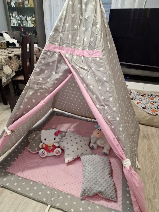 Namiot Tipi dla dziewczynki