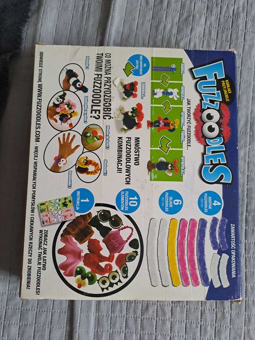 Klocki Fuzoodles kosmate druty
