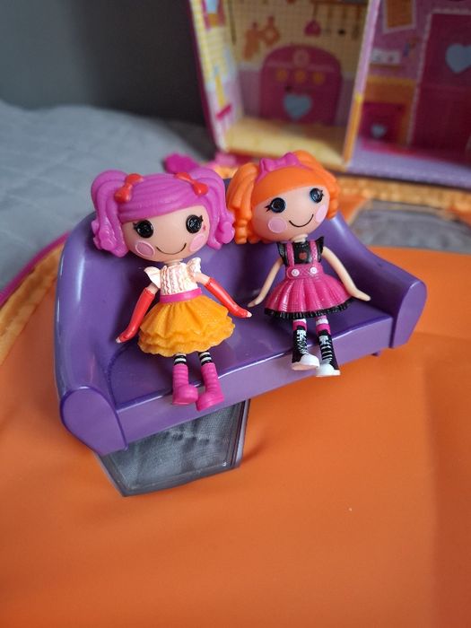 Zestaw Lalaloopsy domek laleczki walizka