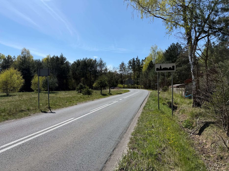 Rezydencja w lesie — działka budowlana w Rybnej | 1523 m² | gmina Mykanów - Więcej