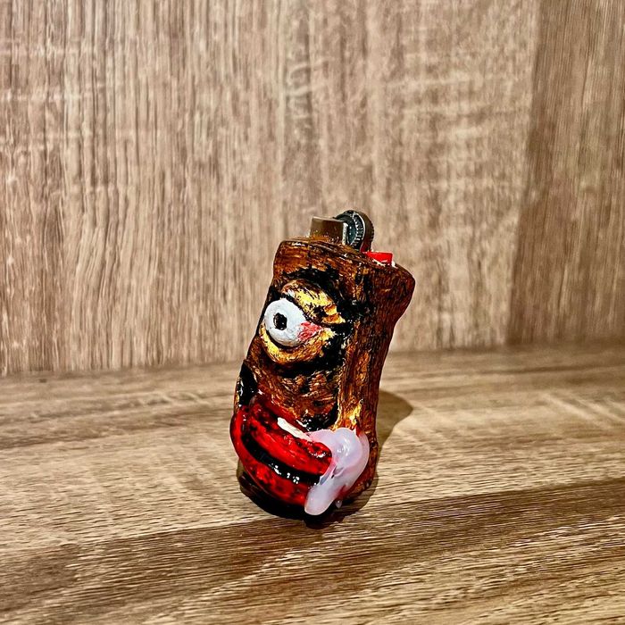 Isqueiro Decorativo Personalizado Estilo Dark / Arte