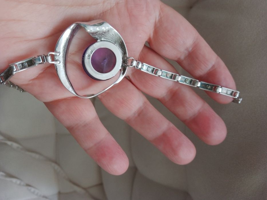 Bransoletka srebrna 925