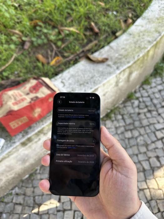 Iphone 16e novo 0 ciclos c/caixa