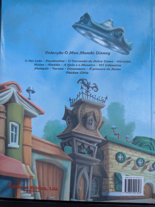 Livro Disney "Chicken Little" - Coleção O Meu Mundo Disney