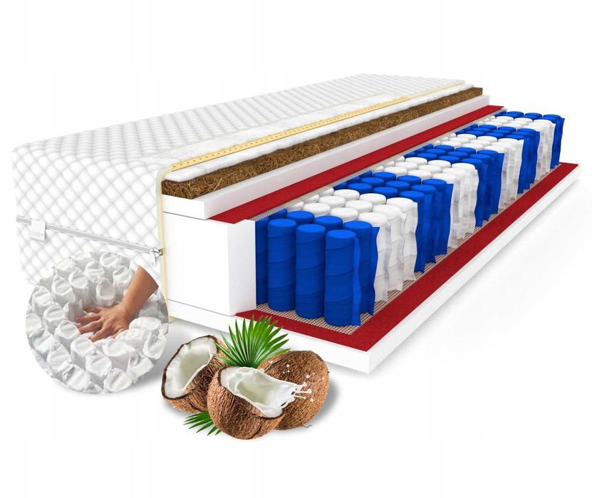 Nowy Materac Premium 160x200 Wysoki 26 cm Dostępny Od ręki