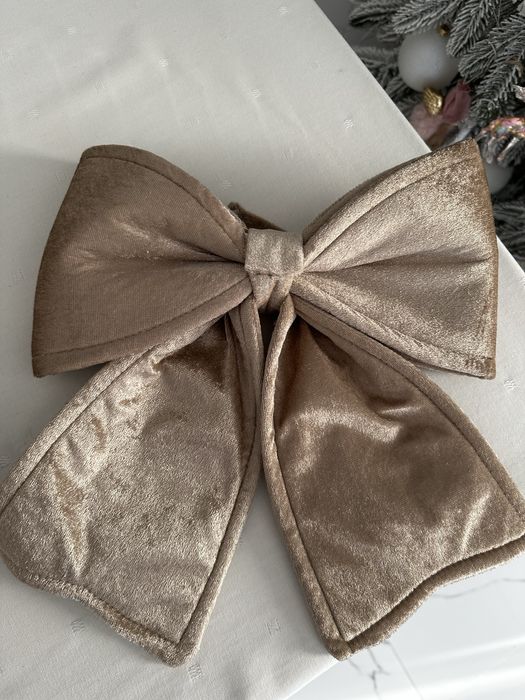 Гарний Бант на ялинку  новорічна іграшка декор