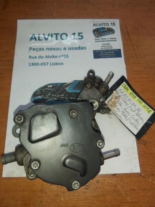 Bomba Vacuo Alta pressão LUK 038 145 209 E 038145209E  Audi A2 A3 A4