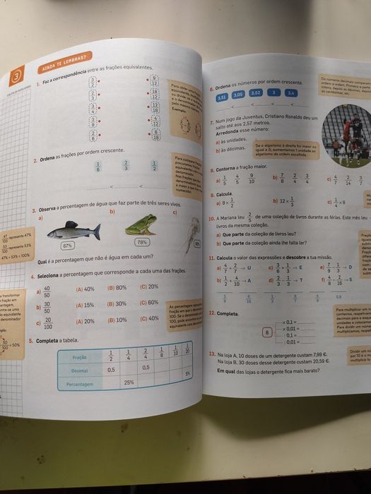 Livro de fichas 6° ano