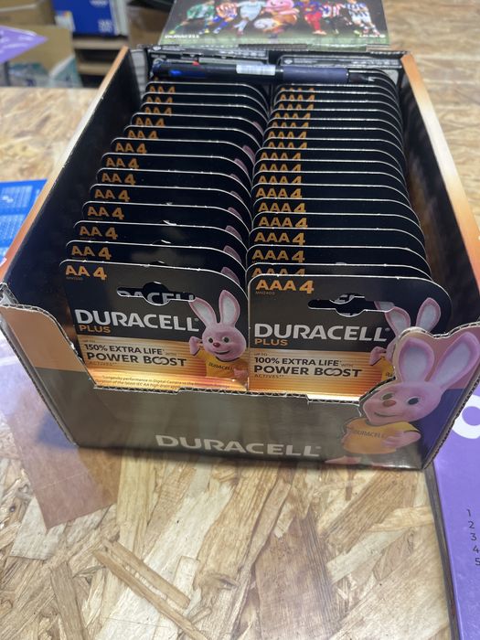 Pilhas Duracell aa+aaa