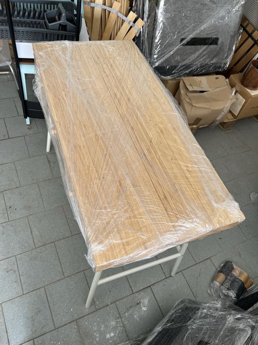 Secretaria / mesa de apoio _ bambu _ Lillasen (Ikea)