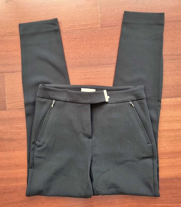 Calças pretas formais H&M, tamanho 34 - nunca usadas