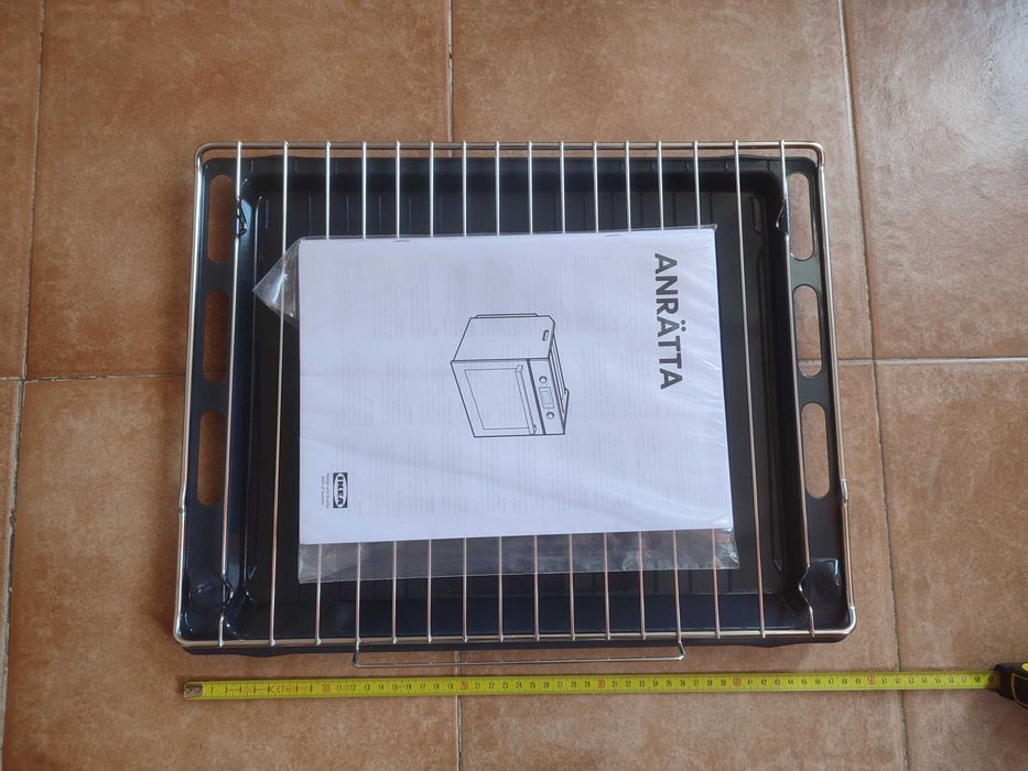 Grelha + tabuleiro para forno IKEA Anratta Novas