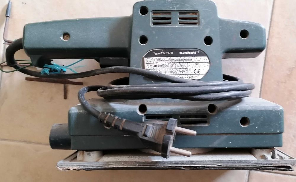 Lixadoras eletricas "EINHELL", para peças, por 5€ (as duas)