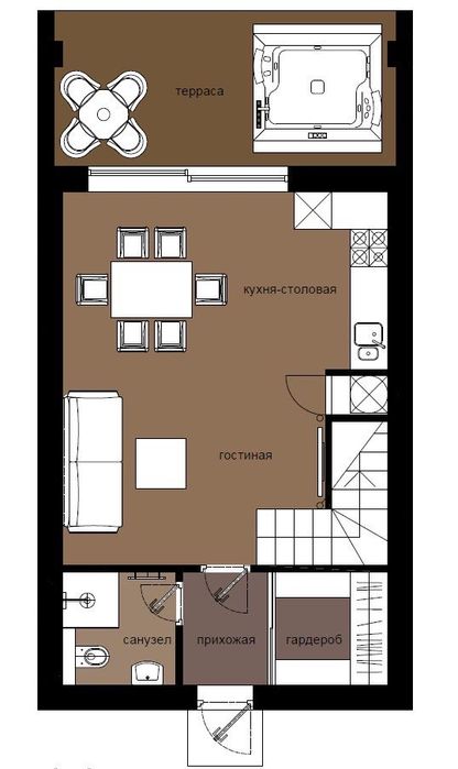 Коттедж в Аркадии