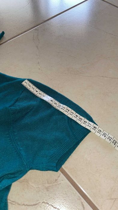 Lefties Teal Turtleneck Sweater