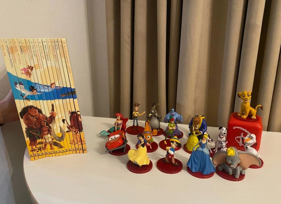 Kolekcja audiobajki  głośnik figurki książki deagostini