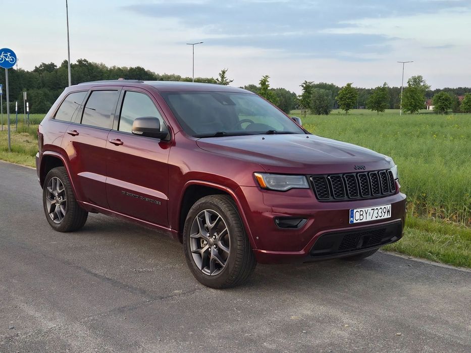 Jeep Grand Cherokee radar, panorama, wentylacja, hak 3.5t