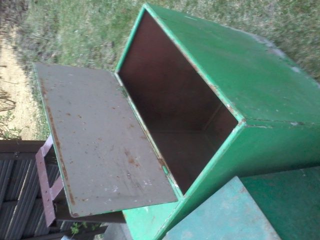 Baniak beczka  schowek metalowy