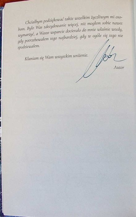 Przez Czas i Przestrzeń - Arnold Cytrowski AUTOGRAF