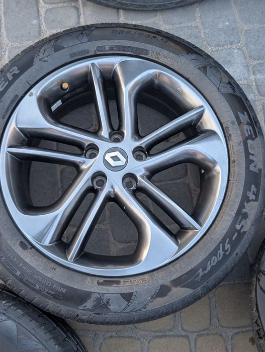 Диски легкосплавні 5x114.3 R18 Nissan Quashqai X-Trail рог Рено колеос