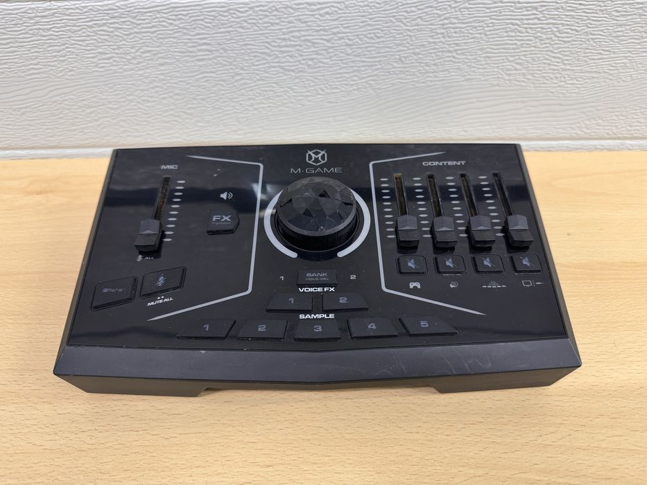 M audio mixer mgame rgb uszkodzona bez zasilacz sama karta nowa 600pln