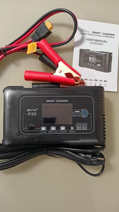 Зарядний автоматичний пристрій HTRC p 20A.