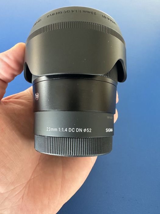 Обʼєктив Sigma 23mm F1.4 DC DN, байонет Sony E (для APS-C)