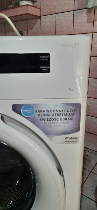 Pralka Whirpool FWF71053W 7kg uszkodzony bęben