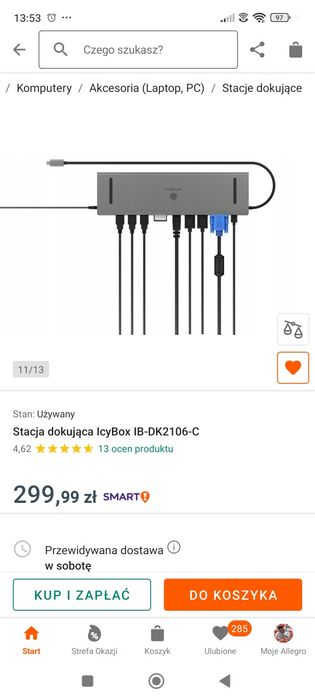 Stacja dokująca ICYBOX