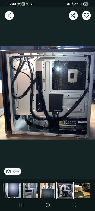 Komputer  -  i3, 8GB DDR4, 256SSD, zasilacz gold 850W(zestaw komp.)