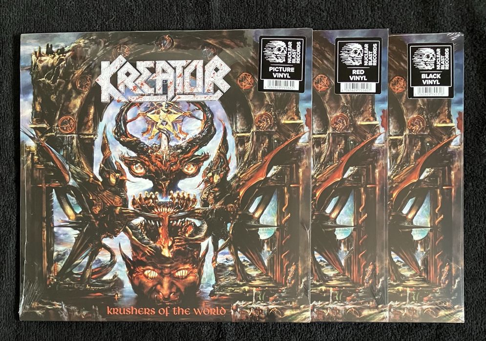 Kreator - Krushers of the World  - Picture Vinyl, Red Vinyl, Black Vinyl LPs