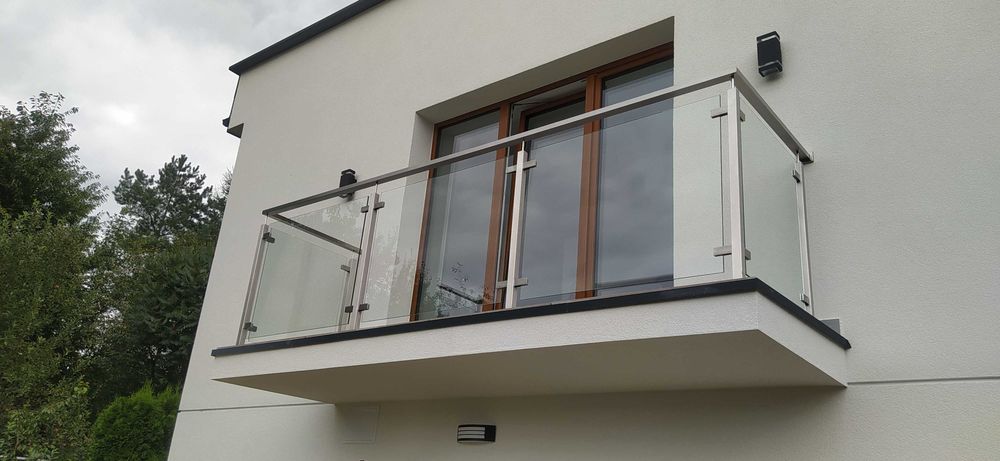Balustrady nierdzewne i szklane, inox Skawina, Myślenice, Kraków