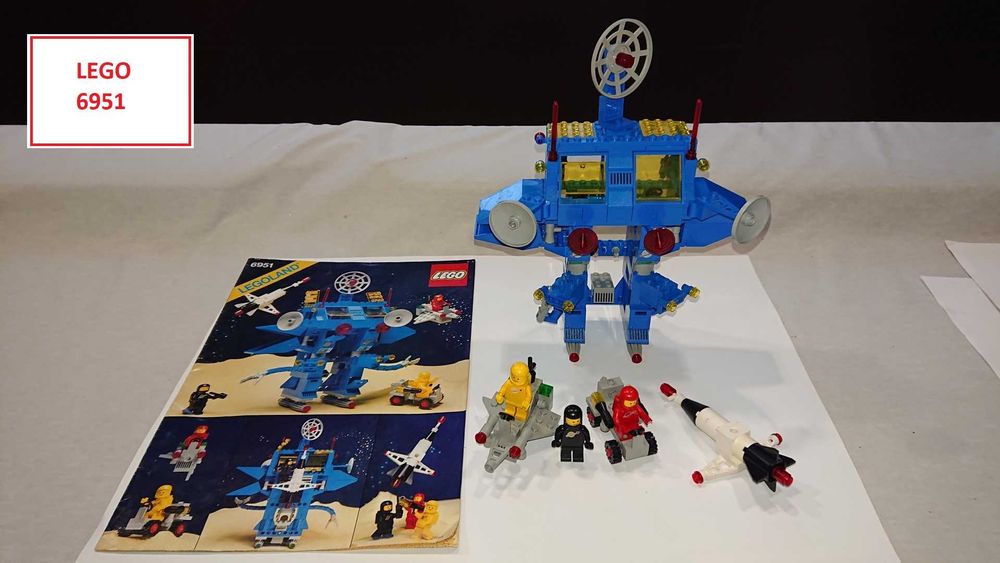 LEGO Space Classic: 6933; 6955; 6951; 6881; 6847; 6841; 6818