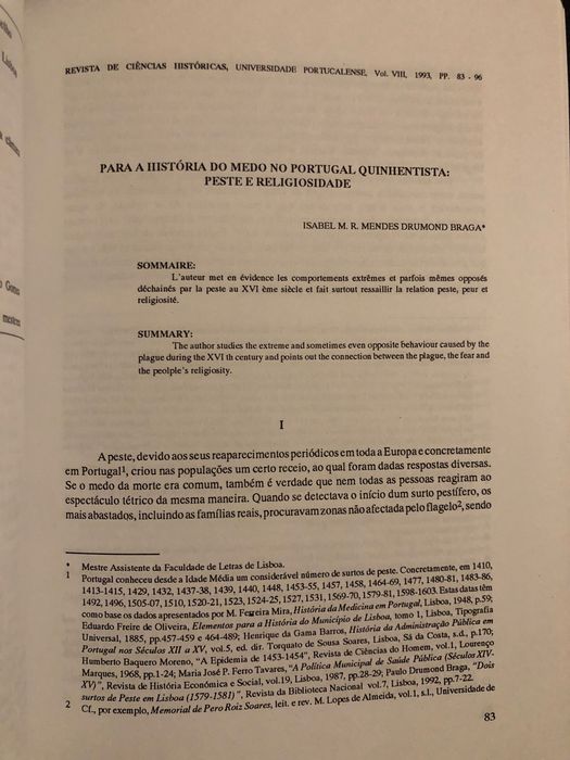 Clio / Revista de Ciências Históricas