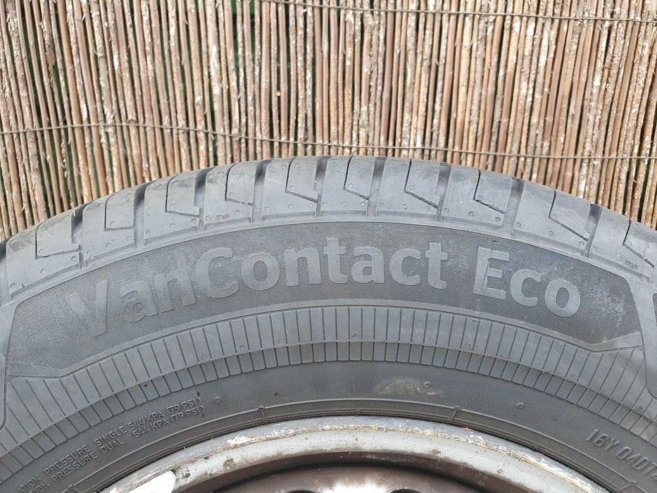 4x Oryginalne koła 16-stki Sprinter235/65/16C Continental 7,5mm 2020r.