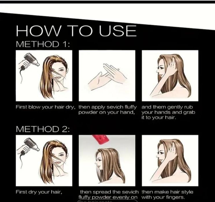 Пудра для объема волос