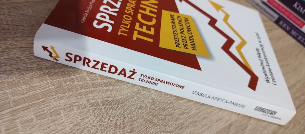 Sprzedaż techniki sprzedaży biznes poradniki Izabela Krejca
