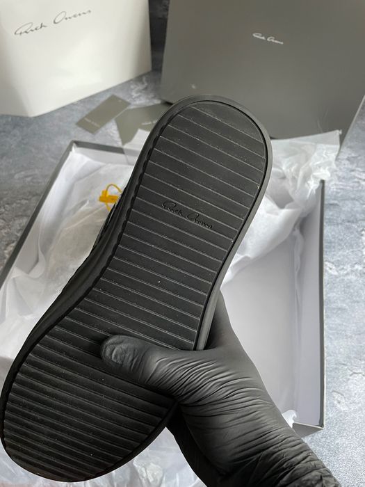 Rick Owens Geobasket Low Black