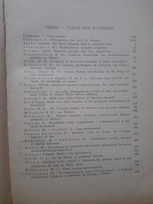 Zbiór prac poświęcony Eugenjuszowi Romerowi H. Arctowski 1934