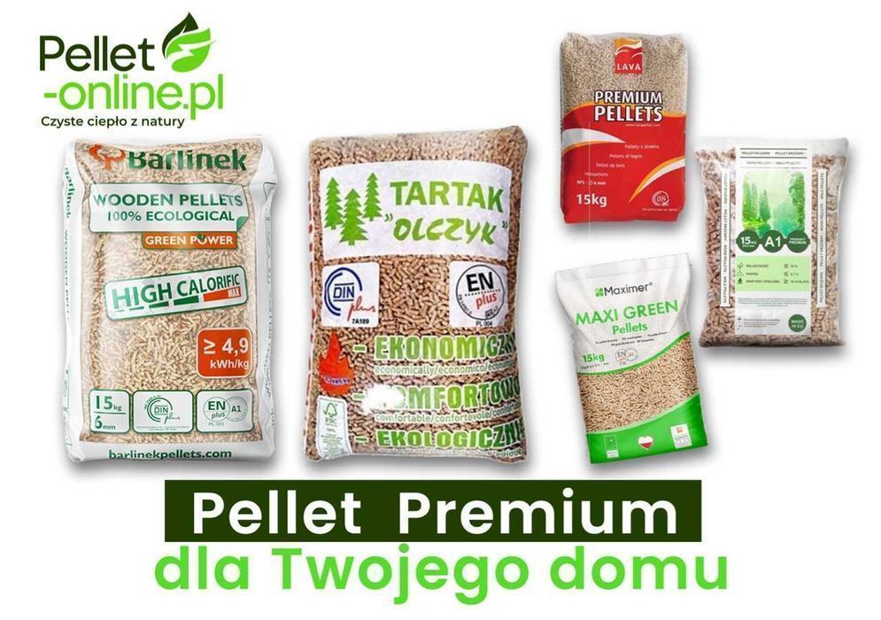 Pellet Barlinek Olczyk Lava i inne |  wysyłka 24h | Cała Polska Pelet
