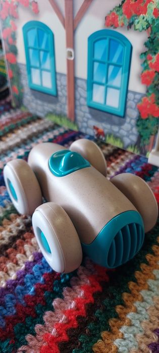 Chicco - Carro ECO de design vintage azul ㅤ