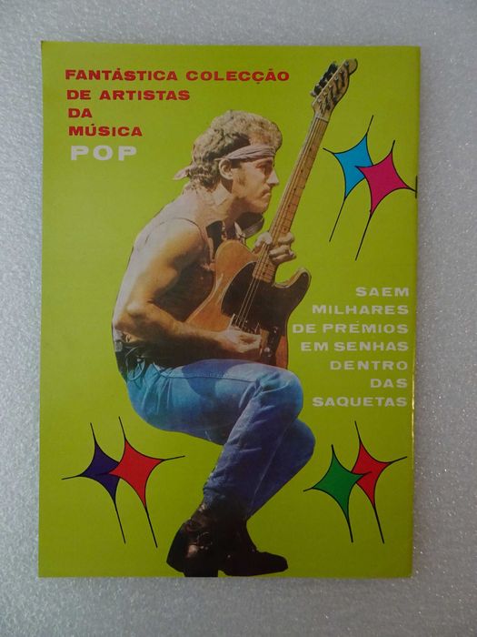 Caderneta de cromos vazia Hit Parade Pop Music