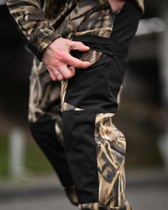 Зимовий тактичний флісовий костюм Wood M-XXXL без передоплати